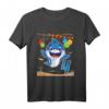 Kinder Vierter Geburtstag Hai T-Shirt - Perfektes Geschenk für 4-Jährige Jungen und Mädchen, Meeresmotive & Taucherdesign