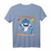 Kinder Vierter Geburtstag Hai T-Shirt - Perfektes Geschenk für 4-Jährige Jungen und Mädchen, Meeresmotive & Taucherdesign