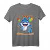 Kinder Vierter Geburtstag Hai T-Shirt - Perfektes Geschenk für 4-Jährige Jungen und Mädchen, Meeresmotive & Taucherdesign