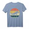 Retro Hai Haifisch Hammerhai T-Shirt – Cooles Geschenk für Hai Fans, Taucher & Surfer zu Weihnachten & Geburtstag