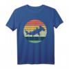 Retro Hai Haifisch Hammerhai T-Shirt – Cooles Geschenk für Hai Fans, Taucher & Surfer zu Weihnachten & Geburtstag