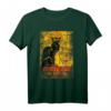 Vintage schwarze Katze Tour du Chat Noir T-Shirt für Halloween, Paris-Liebhaber, Tier- und Katzenfans, Damen, Herren & Kinder