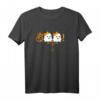 HapFrog T-Shirt - Boo! Es ist Halloween! Gruseliges Geist, Spinnen und Gespenster Design für Halloween-Partys