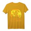 Lustiges Halloween T-Shirt mit Vollmond, Hexe, Fledermaus, Skelett & Kürbis - Perfekt für Partys, Kostüme & Dekorationen