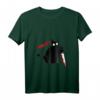 Lustiges schwarzes Katzen T-Shirt mit Messer – Perfekt für Halloween, Kostümpartys & Katzenliebhaber