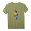 Tiermotiv Geschenk - Buntes Pinguin T-Shirt für Tierliebhaber, Tierschützer & Tierfreunde zu Weihnachten, Halloween & Geburtstage