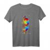 Tiermotiv Geschenk - Buntes Pinguin T-Shirt für Tierliebhaber, Tierschützer & Tierfreunde zu Weihnachten, Halloween & Geburtstage