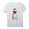 Weihnachtspyjama mit Weihnachtsmann-Motiv und Mops – Lustiges Familienoutfit für Weihnachten, Neujahr, Halloween und Geburtstag
