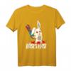 Böses Hasi Horror Hase T-Shirt – Ironisches Gruselkostüm für Fasching, Halloween & Themenpartys mit Blut, Kettensäge & schwarzem Humor