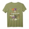 Altenpfleger Hexe auf Hexen-Besen mit Katze Damen T-Shirt – Lustiges Halloween Design & Geschenkidee für die nächste Party