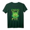 Satanische Katze Purr Evil T-Shirt mit Pentagramm für Halloween, Gothic & Metal Fans – Lustiges Geschenk für Katzen- und Satanismus-Liebhaber