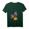 Süßes Halloween Katze Hexe T-Shirt mit V-Ausschnitt – Liebevolles Geschenk für Katzen- und Halloween-Fans, perfekt für Geburtstag, Weihnachten oder als Kostümalternative