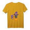 Süßes Halloween Katze Hexe T-Shirt mit V-Ausschnitt – Liebevolles Geschenk für Katzen- und Halloween-Fans, perfekt für Geburtstag, Weihnachten oder als Kostümalternative