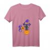 Süßes Halloween Katze Hexe T-Shirt mit V-Ausschnitt – Liebevolles Geschenk für Katzen- und Halloween-Fans, perfekt für Geburtstag, Weihnachten oder als Kostümalternative