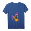 Süßes Halloween Katze Hexe T-Shirt mit V-Ausschnitt – Liebevolles Geschenk für Katzen- und Halloween-Fans, perfekt für Geburtstag, Weihnachten oder als Kostümalternative