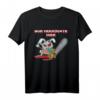 Verrücktes Hasen Kettensäge T-Shirt mit Spruch - Lustige Geschenkidee für Halloween, Ostern, Weihnachten & Geburtstage