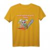 Verrücktes Hasen Kettensäge T-Shirt mit Spruch - Lustige Geschenkidee für Halloween, Ostern, Weihnachten & Geburtstage
