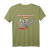 Verrücktes Hasen Kettensäge T-Shirt mit Spruch - Lustige Geschenkidee für Halloween, Ostern, Weihnachten & Geburtstage