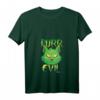 Damen Satanische Katze T-Shirt mit Pentagramm & V-Ausschnitt – Gruseliges Halloween Outfit, Gothic Geschenk für Katzen- und Okkultismusfans