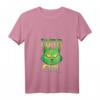 Damen Satanische Katze T-Shirt mit Pentagramm & V-Ausschnitt – Gruseliges Halloween Outfit, Gothic Geschenk für Katzen- und Okkultismusfans