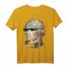 Patriotisches Alexander Hamilton T-Shirt mit Sonnenbrille - Lustiges Geschenk für Lehrer, Geschichts- und Politikliebhaber