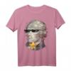 Patriotisches Alexander Hamilton T-Shirt mit Sonnenbrille - Lustiges Geschenk für Lehrer, Geschichts- und Politikliebhaber