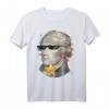 Patriotisches Alexander Hamilton T-Shirt mit Sonnenbrille - Lustiges Geschenk für Lehrer, Geschichts- und Politikliebhaber