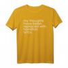 Hamilton Lyrics Apparel T-Shirt - Klassisch geschnitten mit Zitat, perfekt für Musical-Fans und Hamilton Enthusiasten