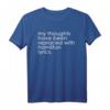 Hamilton Lyrics Apparel T-Shirt - Klassisch geschnitten mit Zitat, perfekt für Musical-Fans und Hamilton Enthusiasten