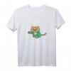 Die Hamilton Katze T-Shirt - Klassisch geschnitten, doppelt genähter Saum für Katzenliebhaber