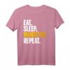 Eat Sleep Hamilton Repeat Shirt – Perfektes Hamilton Merchandise Geschenk für Fans, Lehrer und Studenten