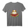 Haustier Meerschweinchen Feld Hamster Wassermelone T-Shirt – Perfekt für Tierliebhaber und Nagetierbesitzer