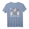 Lustiges Hamster Shirt für Mädchen und Jungen - Hamster Squad T-Shirt als Geschenk für Hamsterliebhaber zu Geburtstag, Weihnachten & Familienfeiertagen