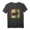 Vintage Style Hamster Retro Hamster Silhouette Xmas Geschenk T-Shirt – Perfektes Geschenk für Hamsterliebhaber, Haustierbesitzer und Tierfreunde zu Weihnachten & Geburtstag