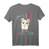 Just A Girl Who Loves Hamster-Shirt - Süßes Tierliebhaber-Shirt für Mädchen und Frauen, ideales Geschenk für Hamsterfans zu Weihnachten, Geburtstag, Muttertag und mehr