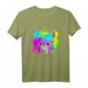 Splash Art Hamster Geschenk Nagetier Hamster Liebhaber T-Shirt – Lustiges Tierkostüm für Geburtstags- und Weihnachtsgeschenke