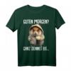 Hamster Guten Morgen Ganz Dünnes Eis - Lustiges Kaffee T-Shirt für Morgenmuffel und Frühaufsteher