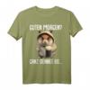 Hamster Guten Morgen Ganz Dünnes Eis - Lustiges Kaffee T-Shirt für Morgenmuffel und Frühaufsteher