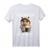 Hamster Guten Morgen Ganz Dünnes Eis - Lustiges Kaffee T-Shirt für Morgenmuffel und Frühaufsteher