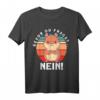 Bevor du fragst Nein Lustiges Retro Hamster T-Shirt – Zyniker, Sarkasmus & Ironie Geschenk für Geburtstage & Weihnachten