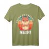 Bevor du fragst Nein Lustiges Retro Hamster T-Shirt – Zyniker, Sarkasmus & Ironie Geschenk für Geburtstage & Weihnachten