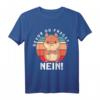 Bevor du fragst Nein Lustiges Retro Hamster T-Shirt – Zyniker, Sarkasmus & Ironie Geschenk für Geburtstage & Weihnachten