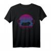 Meerschweinchen Hamster Tier Retro Vintage Sunset T-Shirt – Trendiges Old School Design für Tierliebhaber & Kleintierzüchter