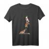Hamster mit Blume - Niedliches Hamsterliebe T-Shirt für Tierfreunde, Fans und Haustierliebhaber als Geschenkidee für Geburtstag, Weihnachten, Muttertag & mehr