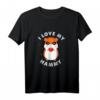 Funny I Love My Hammy T-Shirt - Niedliches Hamster Shirt Geschenk für Männer, Frauen & Kinder, Tierliebhaber