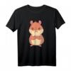 Wütender Mürrischer Hamster T-Shirt – Lustiges Tiermotiv als Geschenkidee für Geburtstag und Weihnachten