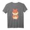 Wütender Mürrischer Hamster T-Shirt – Lustiges Tiermotiv als Geschenkidee für Geburtstag und Weihnachten