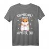 Ich mag halt Hamster T-Shirt für Mädchen, Frauen, Kinder & Tierliebhaber – Süßes Geschenk zum Geburtstag, Weihnachten & Ostern