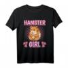 Mädchen Hamster Girl Hamster T-Shirt - Lustiges Tierliebhaber Outfit für Kinder, Damen & Herren als Geschenk & Zubehör
