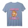 Mädchen Hamster Girl Hamster T-Shirt - Lustiges Tierliebhaber Outfit für Kinder, Damen & Herren als Geschenk & Zubehör